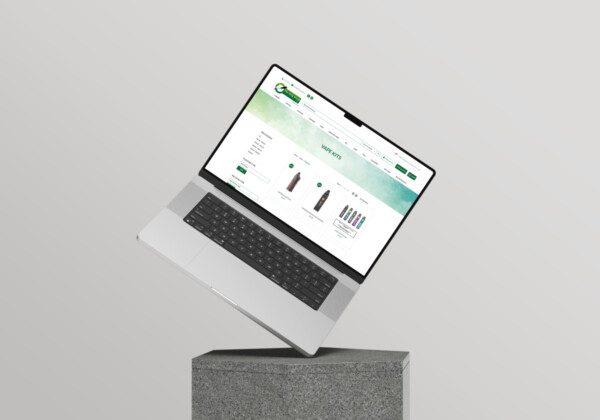 The eCig Store Mockup