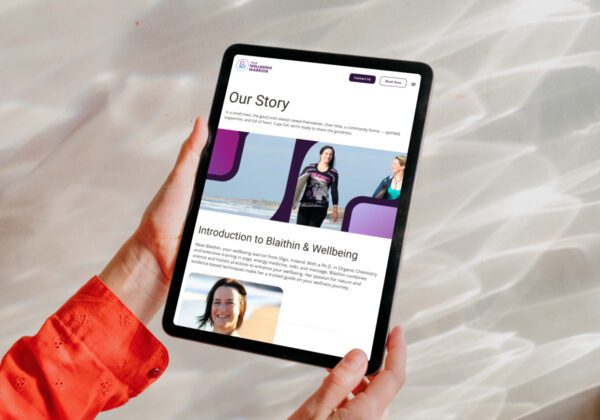 Your Wellbeing Warrior Website Mockup