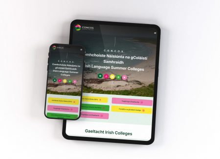 CONCOS Website Mockup